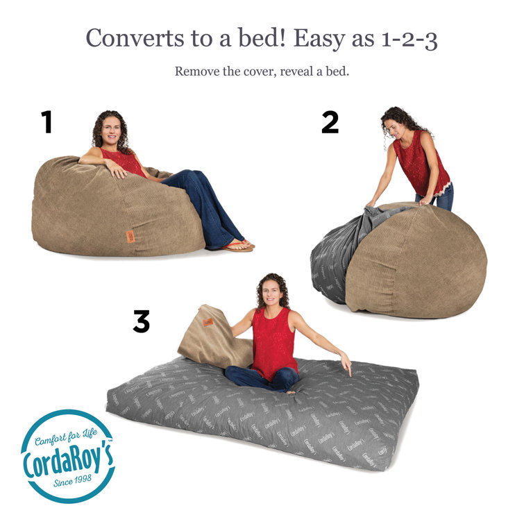 Cordaroy bean best sale bag cover